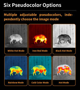 Lsj Portable haute résolution 384*288 portée de <span class=keywords><strong>Vision</strong></span> nocturne d'imagerie thermique de chasse à longue portée - Product Image 6