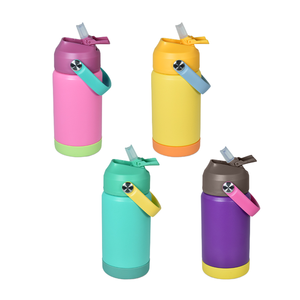 Gran oferta, 350ml, niños, niños, 304, acero inoxidable, doble pared, termo aislado al vacío, taza, botella de agua portátil para viajes, lindo - Product Image 1