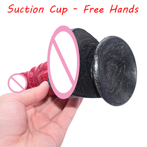 NNSX Alibaba Hotsale réaliste Silicone gode produits sexuels masseur Anal pénis artificiel avec <span class=keywords><strong>testicules</strong></span> pour <span class=keywords><strong>les</strong></span> femmes - Product Image 5