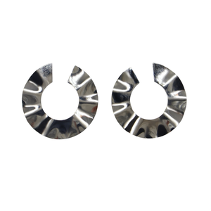 Pendientes de Moda con Diseño de Brazalete, Acero Inoxidable 316L, Baño de Oro PVD, Sostenibles y Resistentes - Product Image 2
