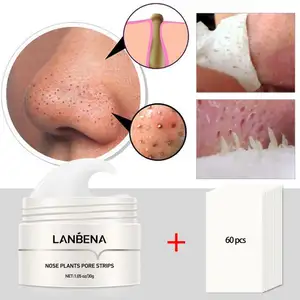 LANBENA — dissolvant de points noirs pour le visage, avec minimiseur de pores, sérum, liquide exportation