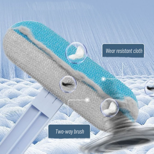 น้ํายาทําความสะอาดหน้าต่างกระจกในครัวเรือนหน้าจอหน้าต่างแมวแปรงทําความสะอาดผู้ผลิตเตียงโซฟากวาดฝุ่นแปรงกําจัดขนสัตว์เลี้ยง - Product Image 4