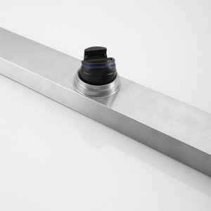 304 <span class=keywords><strong>scarico</strong></span> a pavimento a canale rettangolare Anti-zoccolo lineare lungo in acciaio inossidabile per uso commerciale - Product Image 6