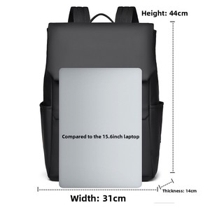 <span class=keywords><strong>Zaino</strong></span> da Viaggio di Alta Gamma per <span class=keywords><strong>Uomo</strong></span>, Grande Capacità, Stile Giapponese con Chiusura a Patta, in Poliestere Pieghevole, per Viaggi d'Affari e Laptop - Product Image 2