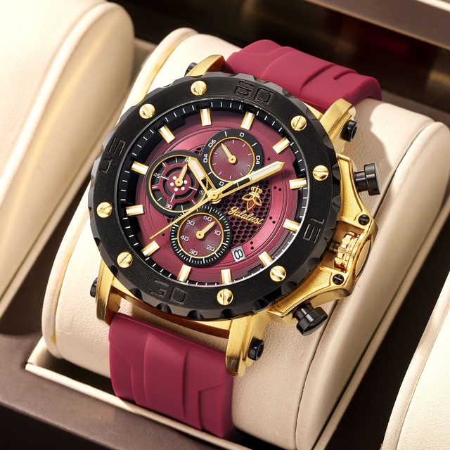 Alloy case Quartz Watch, Stainless Steel Band, Quartz Movement