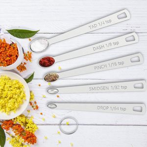 Stainless Steel Eco-Friendly Nesting <b>Measuring</b> Cups and <b>Spoons</b> Set 20 Pieces - Product Image 6