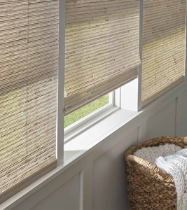 Persianas Romanas <span class=keywords><strong>de</strong></span> Madera Tejidas a Mano con Control Remoto Inteligente, Opacas, <span class=keywords><strong>de</strong></span> Yute, Ramio, Bambú y Lino, Personalizables - Product Image 6