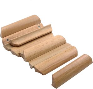 Custom Wood Dresser Pull Handle Cabinet Pull Handle in Walnut - Product Image 5