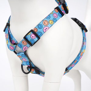 <span class=keywords><strong>Harnais</strong></span> de sécurité personnalisé OEM pour animaux de compagnie de style <span class=keywords><strong>classique</strong></span> avec logo privé sans traction pour la sangle en H pour chiens - Product Image 5