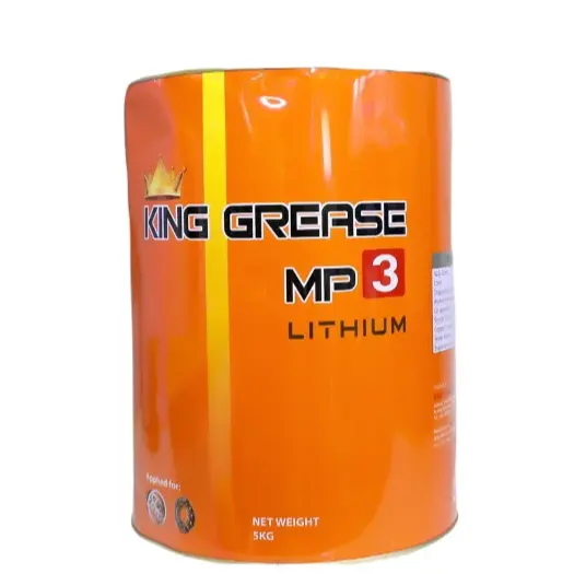 KING GREASE LITHIUM MP3 grease oil qualify light yellow grease best price for machines and vehicle factory in Vietnam