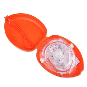Ce & ISO13485 được phê duyệt konmed biểu tượng tùy chỉnh hỗ trợ thở phụ tùng <span class=keywords><strong>Kit</strong></span> với đầy màu sắc cứng nhựa trường hợp CPR mặt lá chắn - Product Image 5