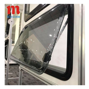 Ventana Lateral Abatible para Remolque de Viaje/Todoterreno de 1000x800 mm, Tipo Burbuja, Doble Acristalamiento Acrílico, Aleación de Aluminio, para Caravana/RV - Product Image 4
