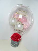 Emballage personnalisé en papier à impression personnalisée, carton, en forme de chapeau de mariage, boîte-cadeau pour ballon rond, Rose, pour fleurs