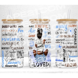 Bicchieri Motivazionali con Coperchio e Cannuccia da 20oz - Product Image 4