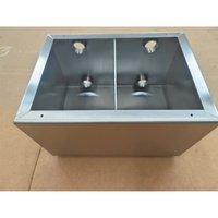 Services de boîtiers de fabrication de tôle personnalisés OEM (usinage CNC de soudage par estampage) Pièces découpées en boîte en acier inoxydable