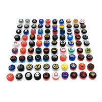 Rallonge de Joystick Analogique en Plastique Surélevée avec Capuchon de Prise en Silicone pour Manette PlayStation PS4 PS5