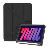 Étui de protection pliable en forme de Y pour tablette iPad2/3/4/5, coque demi-pliée multi-positions, mini 6/7, anti-chute avec emplacement pour stylet, étui en cuir