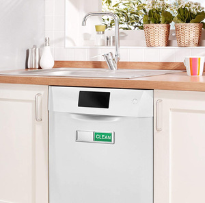 Imán Personalizado para Lavavajillas con Diseño de Logotipo, Señal de Puerta Magnética Fuerte para Refrigerador, Indicador de Ocupado/Libre - Product Image 3