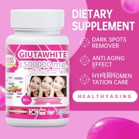 Complément alimentaire quotidien pour la peau : Gélules antioxydantes de L-Glutathion à marque privée
