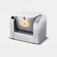 Machine à pétrir horizontale en acier inoxydable, commerciale, domestique silencieux, chef, grande capacité, puissance 15kg