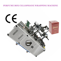 Machine d'emballage automatique / d'enveloppement en cellophane pour boîtes de poker, de thé, de cigarettes, de parfum et de chocolat