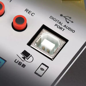 GAX-TFB10 دي جي سَمعي احترافي خلاط للصوت بنظام بطاقات صوت وسماعات - Product Image 3