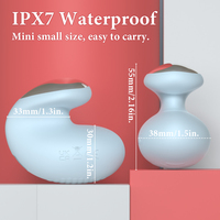 Vibrateur médical en silicone S-Hande, petit et discret, 9 modes, rechargeable par USB, étanche IPX7, pour usage clitoridien et vaginal, pour femmes.