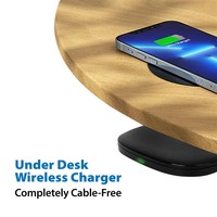 Chargeur sans fil certifié CE ROHS FCC RCM, 40 mm, longue distance, pour bureau, cuisine, table à manger