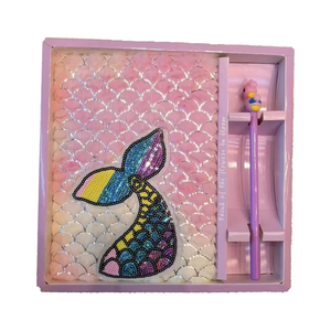 Chine usine fournitures scolaires spirale A5 écologique cahier et stylo pour enfants coffret cadeau avec serrure - Product Image 6