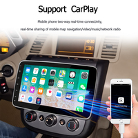 Autoradio Android 10,1 pouces 1 DIN avec lecteur DVD, écran rotatif à 360 degrés, navigation GPS, électronique automobile