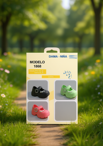 รองเท้าแตะแบบสวม Dama Nina รุ่น Platform Clogs ไซส์ 16-27 ประดับมุก สไตล์ Mary Jane รองเท้าฤดูร้อน พื้นรองเท้า EVA นุ่ม น้ำหนักเบา - Product Image 2