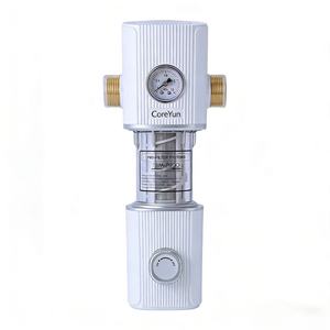 เครื่องกรองน้ำแบบหมุนสำหรับบ้านทั้งหลัง พร้อมที่ขูดตะกอน ใช้ซ้ำได้ ล้างทำความสะอาดได้ ระบบ<span class=keywords><strong>กรอง</strong></span>ล่วงหน้า สแตนเลส 316L ใช้งานได้ 5 ปี สำหรับครัวเรือน - Product Image 1