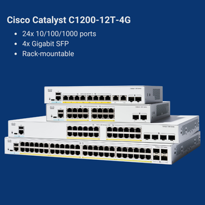 C1200-24T-4G Authentic 24 Port Gigabit Managed <b>Ethernet</b> 4 X 1G Uplinks Enterprise Network <b>Switch</b> C1200-24T-4G - Product Image 4