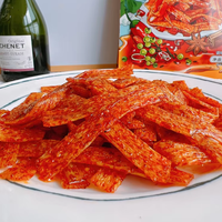 LAKEXIXI Snacks Latiao traditionnels épicés certifiés Halal à base de blé, en sachet, collation saine pour la perte de poids, traitement gonflé, semi-mou