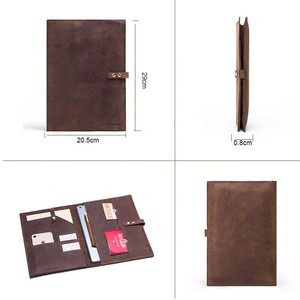 Étui pour tablette en cuir véritable pour <span class=keywords><strong>iPad</strong></span> Pro et <span class=keywords><strong>Air</strong></span> 10.5 CF2002-10.5 housse de protection <span class=keywords><strong>pochette</strong></span> pratique sacoche pour ordinateur portable et housse - Product Image 5