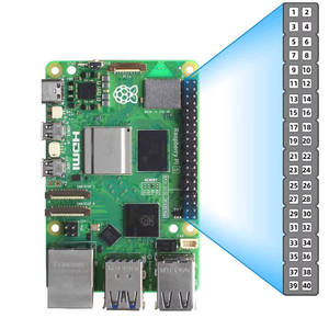 Kit de Desarrollo Original Raspberry <span class=keywords><strong>Pi</strong></span> 5 de 8GB, Placa de Desarrollo SC1112, Raspberry <span class=keywords><strong>Pi</strong></span> 5 con 2GB, 4GB y 8GB de RAM, Procesador BCM2712, Kit de Aprendizaje - Product Image 3