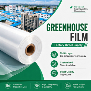 Film de serre sur mesure anti-condensation et résistant aux UV en PE pour petits tunnels et serres commerciales - Product Image 3