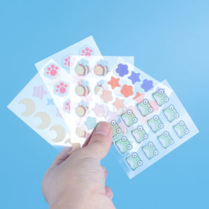 Patch anti-acné à l'aloe vera <span class=keywords><strong>Kit</strong></span> personnalisé hydrocolloïde Marque privée Patch hydrocolloïde en forme d'étoile pour enlever les boutons - Product Image 4