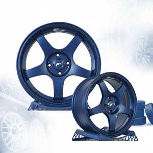 Rueda de Aleación de Aluminio 3R 15x6.5 Azul Mate Multirradio para Auto JDM Rays Volk Racing CE28 SL 8H114.3 ET40 03489-V3 Malasia - Product Image 2