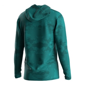 Camiseta de Pesca con Capucha de Secado Rápido y Protección Solar Sublimada OEM ODM, Jersey de Pesca de Manga Larga - Product Image 2