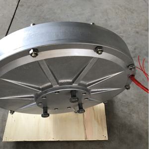 1kw 100RPM कम आरपीएम 200 कम आरपीएम अक्षीय प्रवाह सहरहित स्थायी चुंबक जनरेटर 48 वी से 220 वी - Product Image 3