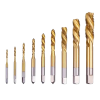 Tarauds métriques hélicoïdaux HSS-E revêtus de titane Pulstool M3-M12 pour perçage et taraudage du métal