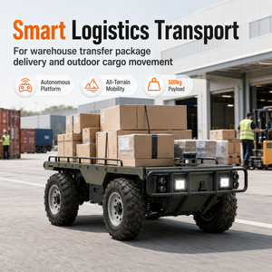 4x4 UGV Platform 500kg Payload IP67 Hybrid Off Road Unmanned Ground Vehicle For Farm Transport - Product Image 5