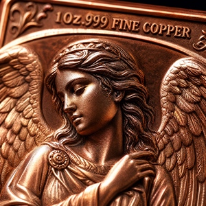 Moneda Conmemorativa de Cobre Fino .999 de 1 oz con Héroe Mitológico, Tarjeta Conmemorativa Personalizada con Relieve 3D de Zeus, Moneda de Desafío de Ángel, Regalo de Lujo - Product Image 3