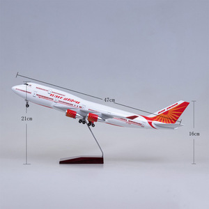 Modèle d'avion réduit en résine moulée sous pression, Concorde supersonique d'<span class=keywords><strong>Air</strong></span> <span class=keywords><strong>France</strong></span>, échelle 1/125, 50 cm, réaliste, avec trains d'atterrissage, pour Noël et la remise des diplômes - Product Image 5