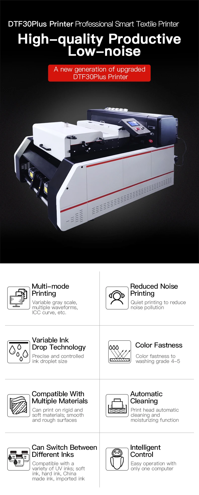 One Stop Solution MT MTuTech DTF Printer Printing Machine 60 cm