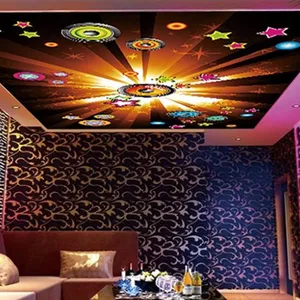 Guangzhou ihouse KTV Bar club nocturno de herramientas de techo fondo brilla de papel