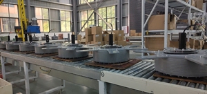 Ventilateur de plafond à grande circulation d'air à vitesse variable à entraînement direct PMSM à économie d'énergie de 7,3 m, pales en aluminium, 220V/380V pour gymnase et entrepôt - Product Image 5