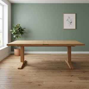 <b>Outdoor</b> Solid Teak <b>Extendable</b> <b>Dining</b> <b>Table</b> Waterproof Durable Modern Rectangle Wooden Garden Patio Restaurant <b>Table</b> - Product Image 2