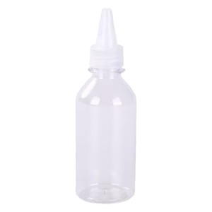 Botellas de Plástico con Punta Transparente de 50ml, 100ml y 500ml con Graduaciones, para Envasado de Pigmentos Líquidos - Product Image 5